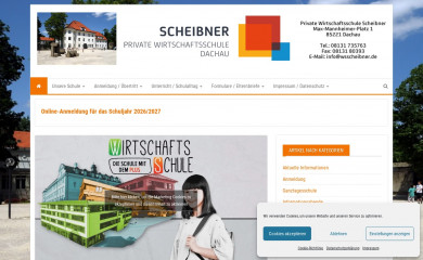 wsscheibner.de screenshot
