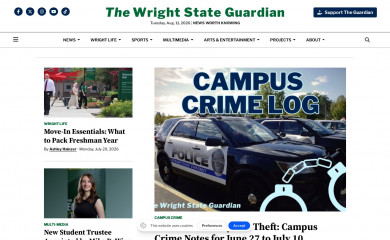 wsuguardian.com screenshot