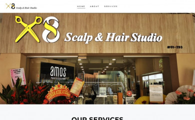 x8salon.com screenshot