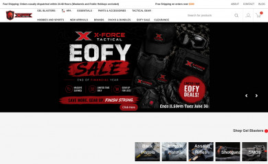 x-forcetactical.com.au screenshot