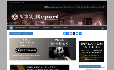 x22report.com screenshot