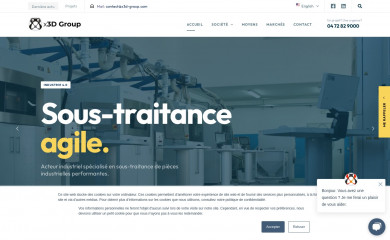 x3d-group.com screenshot