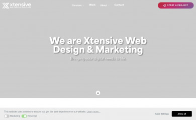 https://xtensive.co.uk/ screenshot