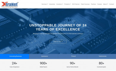 xtranetindia.com screenshot