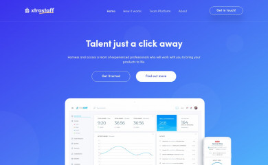 xtrastaff.com screenshot