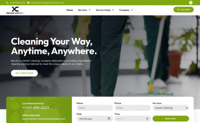 xtremecleans.com screenshot
