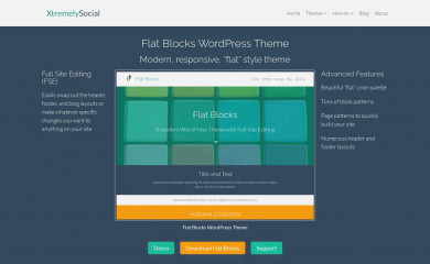Flat Blocks screenshot