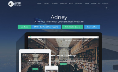 http://xylusthemes.com/themes/adney screenshot