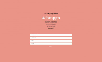 xampanyeria.at screenshot