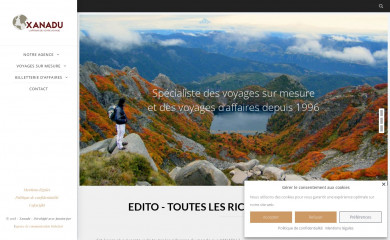 xanadu-decouvertes.com screenshot
