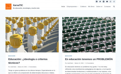 xarxatic.com screenshot