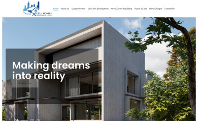 xcellhomes.com.au screenshot