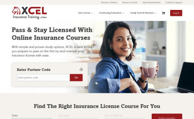 xcelsolutions.com screenshot