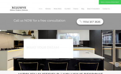 xclusivekitchens.co.uk screenshot