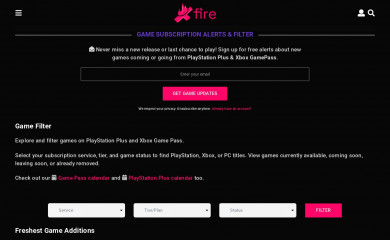 xfire.com screenshot