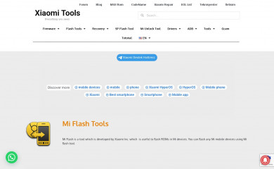 xiaomitools.com screenshot