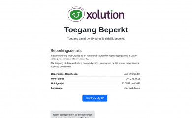 https://www.xolution.nl screenshot