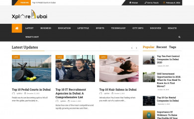 xploredubai.com screenshot