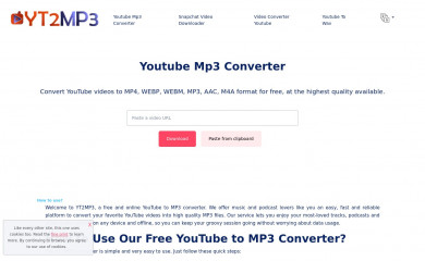 yt2mp3.pro screenshot