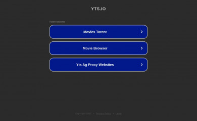 http://yts.io screenshot