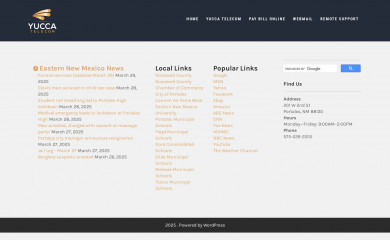 yucca.net screenshot