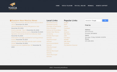 yucca.net screenshot