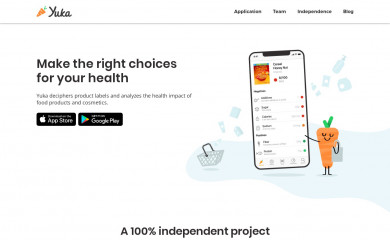 yuka.io screenshot