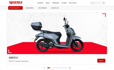 yukimotor.com.tr screenshot