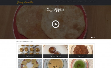 yummysourashtra.com screenshot