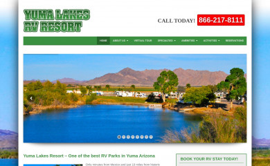 yumalakesrvresort.com screenshot