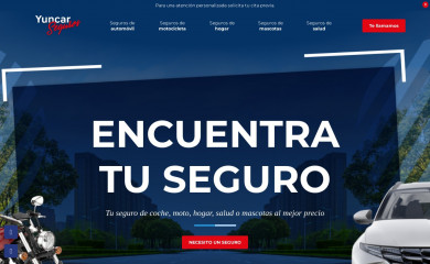 yuncarseguros.com screenshot