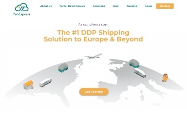 http://yunexpress.com screenshot