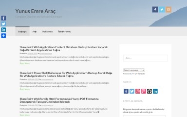 yunusemrearac.com screenshot