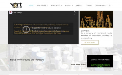 yurtenergy.com screenshot