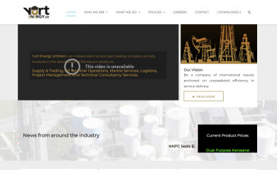 yurtenergy.com screenshot
