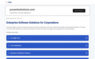 yuvanitsolutions.com screenshot