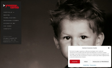 yvonnecerno.it screenshot