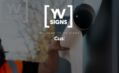 yvsigns.com.au screenshot