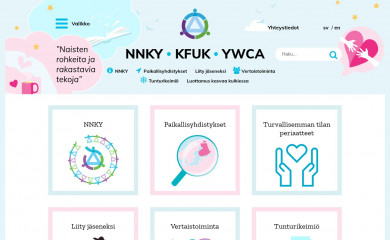 ywca.fi screenshot