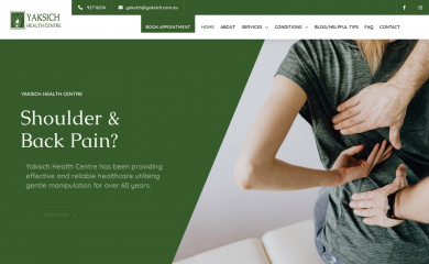 yaksich.com.au screenshot