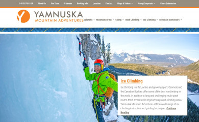 yamnuska.com screenshot