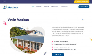 yambavet.com.au screenshot