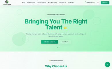 yangstaffing.com screenshot