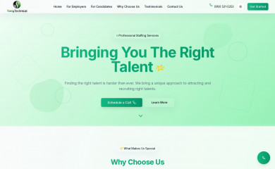 yangstaffing.com screenshot