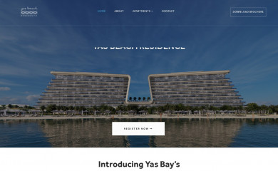 yasbeachresidence.com screenshot