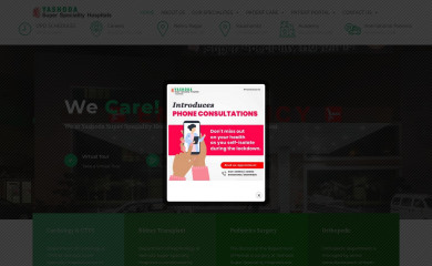 http://yashodahospital.org screenshot