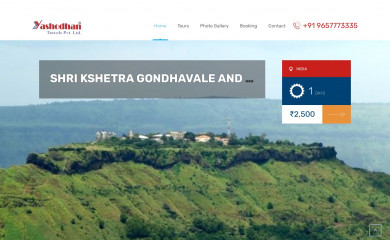 yashodhantravels.com screenshot