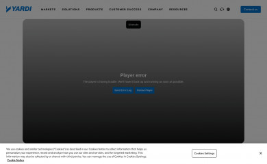 yardi.co.uk screenshot