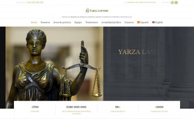 yarzalawyers.com screenshot