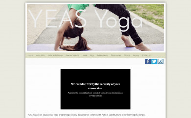 yeasyoga.com screenshot